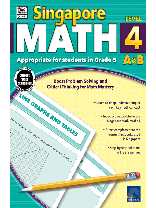 Title details for Singapore Math, Grade 5 by Thinking Kids - Available